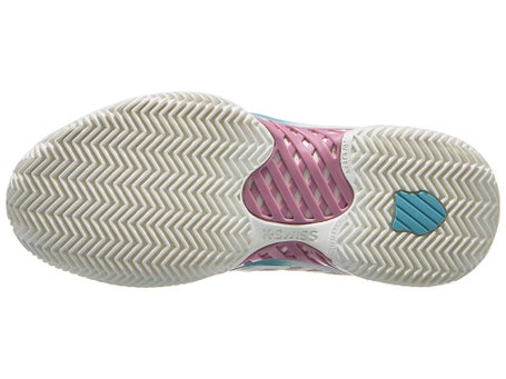 K-Swiss Express Light 3 Padel\White/Lilas/Turq Wom Shoe
