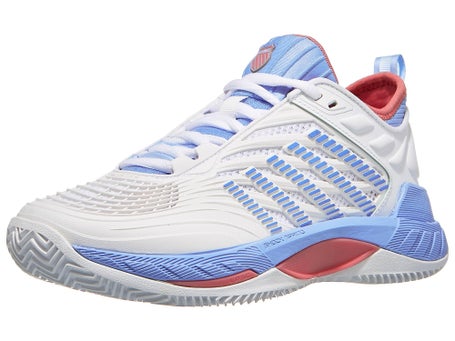 Scarpe K Swiss Hypercourt Supreme 2 Bianco Blu Donna TERRA BATTUTA