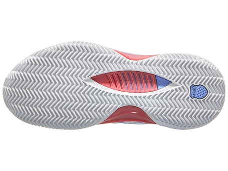 Scarpe K Swiss Hypercourt Supreme 2 Bianco Blu Donna TERRA BATTUTA