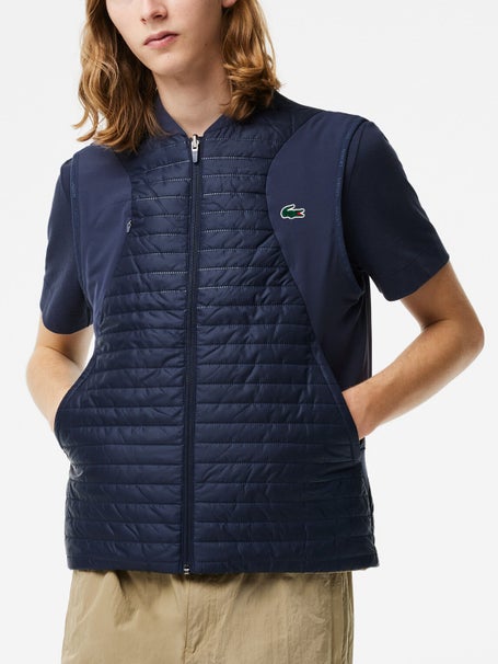 Lacoste Mens Spring Reversible Padded Vest