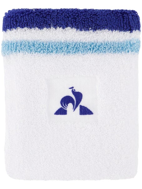 Le Coq Sportif Wristband - White/Blue