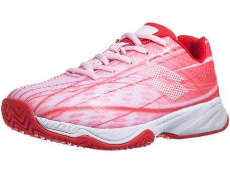 Zapatillas júnior Lotto Mirage 300 ALR Pink Cherry All White