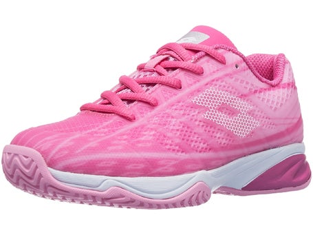 Lotto Mirage 300 ALR Kinder Tennisschuh Orchidee Weiß Pink