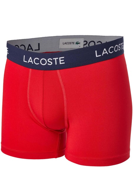 Lacoste Men's 3-Pack Performance Boxer Shorts - Running Warehouse Europe