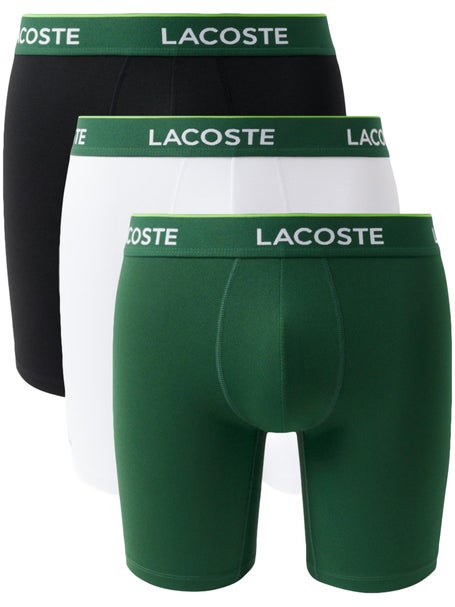 Lacoste Mens 3-Pack Performance Mesh Boxer Shorts