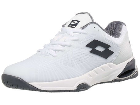 Lotto Mirage 100 AC\ White/Asphalt/Gray Mens Shoes