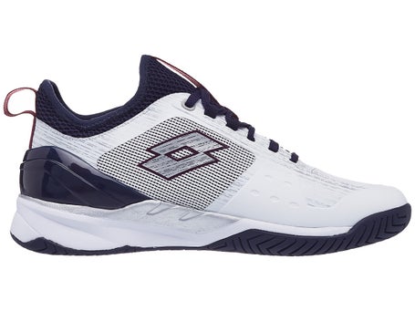 Chaussures Homme Lotto Mirage 200 SPD Blanc Bleu marine