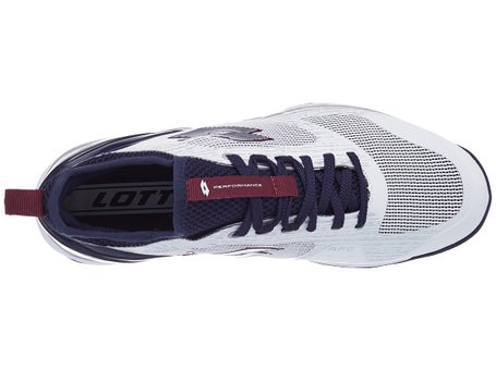 Chaussures Homme Lotto Mirage 200 SPD Blanc Bleu marine