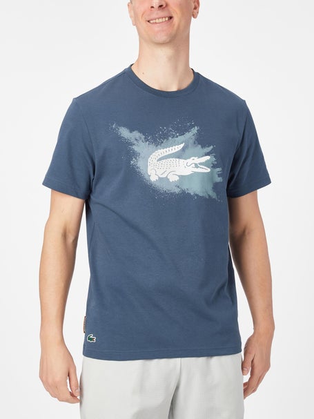 Lacoste Mens Roland Garros Croc Animation T-Shirt