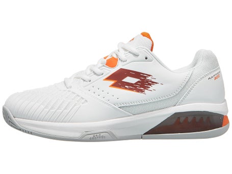 Zapatillas hombre Lotto Raptor Hyperpulse 300 White Red TIERRA BATIDA