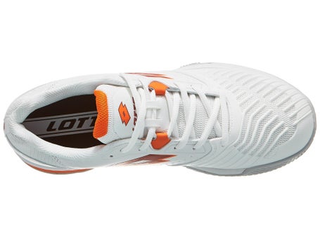 Zapatillas hombre Lotto Raptor Hyperpulse 300 White Red TIERRA BATIDA