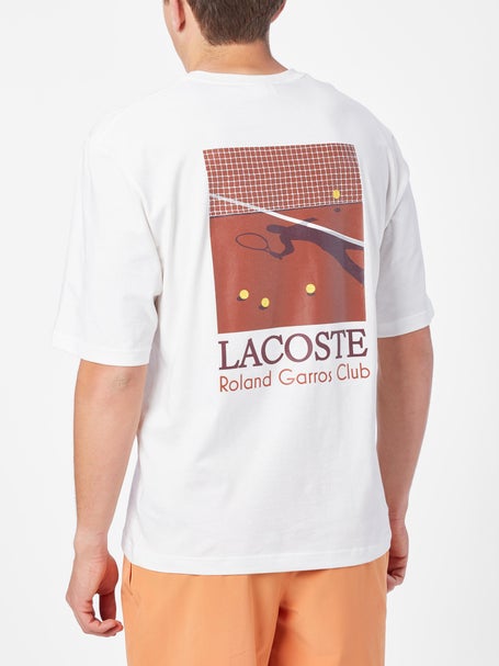 Lacoste Mens Roland Garros Club T-Shirt
