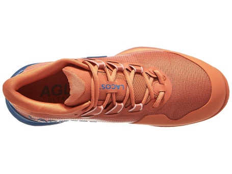 Zapatillas mujer Lacoste AG LT 26 Ultra Orange Blue TIERRA BATIDA