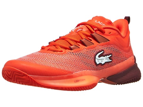 Lacoste AG-LT 23 Ultra Clay\Orange/Burgundy Mens Shoes