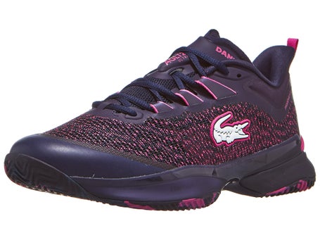 Lacoste AG LT 23 Ultra SANDPLATZ Herrenschuh Navy Pink