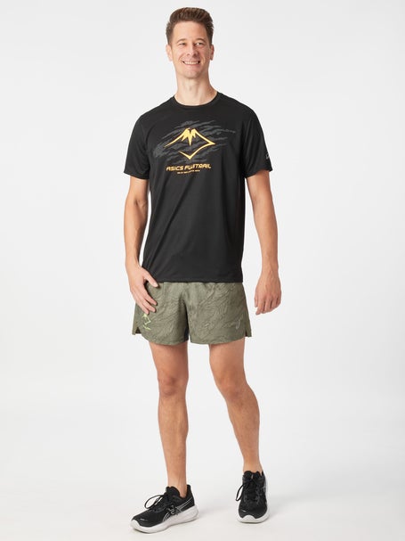 ASICS Herren Fujitrail Logo SS Top Running Warehouse Europe