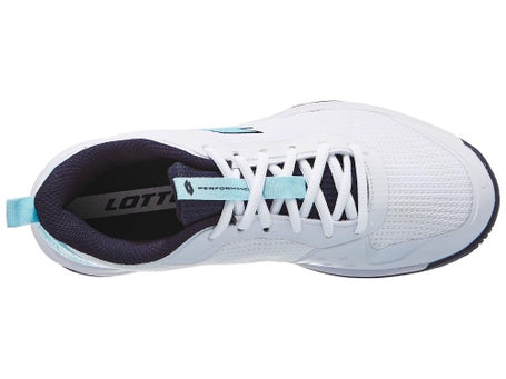 Zapatillas mujer Lotto Mirage 700 White Clearwater Navy MULTIPISTA
