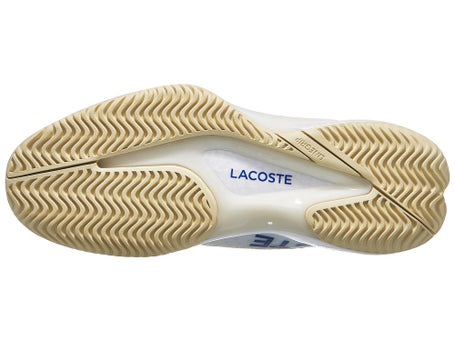 Scarpe Lacoste AG LT 23 Lite Bianco Blu Donna TERRA BATTUTA