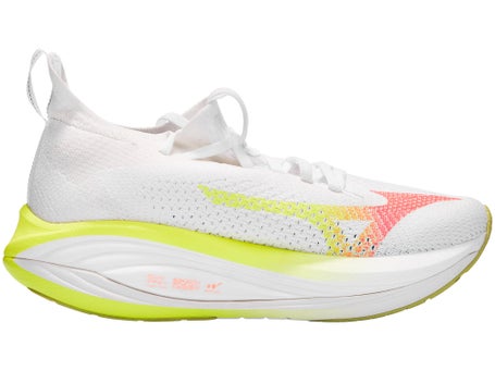 Mizuno Neo Vista 3\Womens Shoes\White/Flamingo Coral