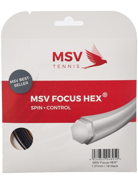 MSV Focus HEX 1.27mm Tennissaite 12.2m Set