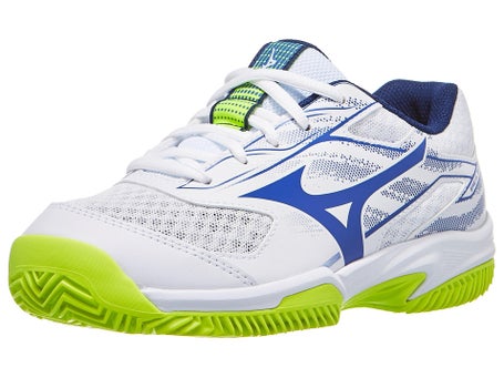 Mizuno Break Shot 5 Clay\White/Blue/Yellow Junior Shoes