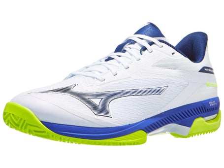 Mizuno Wave Exceed Court Clay\White/Blue/Yel Men Shoe