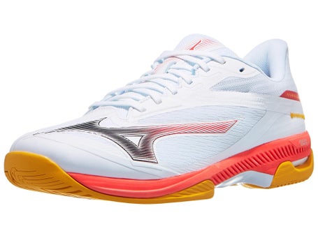 Mizuno Wave Exceed Court AC\Wht/Coral/Citrus Men Shoes