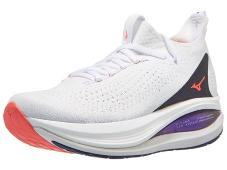 Mizuno Neo Vista 2\Womens Shoes\White/Coral/Iris Bloom