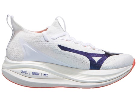 Mizuno Neo Vista 2\Womens Shoes\White/Coral/Iris Bloom