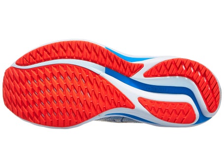 Scarpe Mizuno Wave Rider 28 Nimbus Cloud Blue Red Uomo