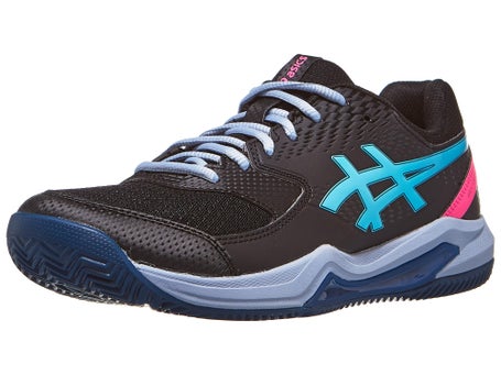 Chaussures Homme Asics Gel Dedicate 8 Black Aqua PADEL