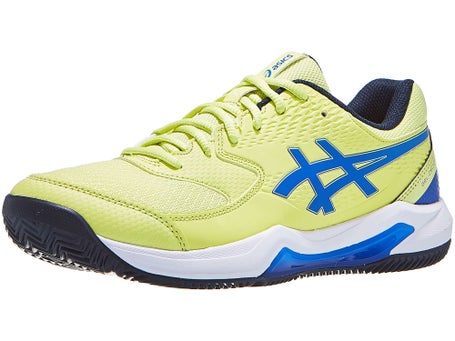 Zapatillas hombre Asics Gel Dedicate 8 Amarillo/Azul PÁDEL - Running  Warehouse Europe