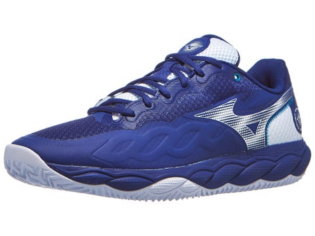 Mizuno Wave Enforce Court Clay\Blue/White/Blue Men Shoe