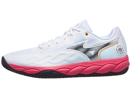 Mizuno Wave Enforce Court Clay\White/Coral Men Shoe