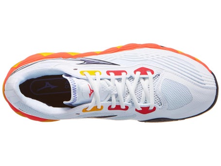 Mizuno Wave Enforce Tour 2 Clay\Wht/Blue/Coral Men Shoe