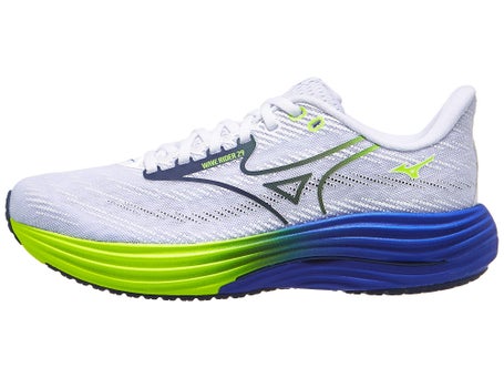 Mizuno Wave Rider 29\Mens Shoes\White/Estate Blue
