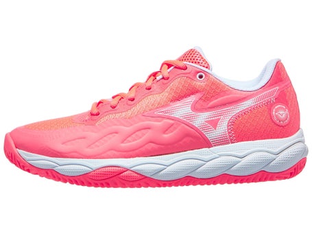 Mizuno Wave Enforce Court Clay\Coral/White Women Shoe