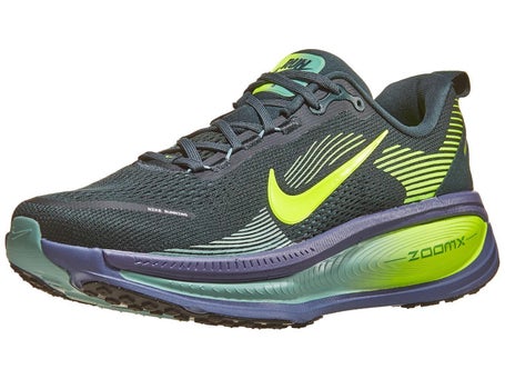 Nike Vomero 18\Mens Shoes\Seaweed/Volt/Purple
