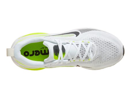 Nike Vomero 18\Mens Shoes\White/Black-Lemon/Dark Grey