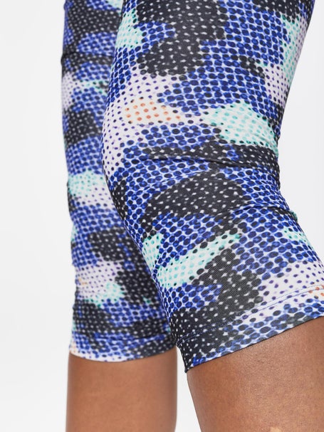 New Balance Blue Printed Accelerate Capri - M, Sportswear, Pants