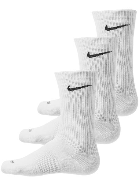 3 paires de chaussettes Nike Cushion PLUS blanches