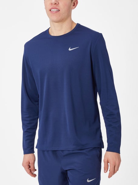 Nike Mens Basic Dri-Fit Miler HZ Longsleeve Top