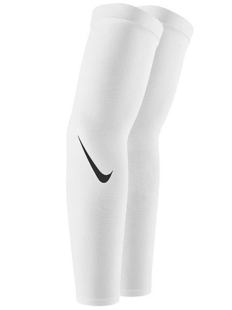 2 Manicotti Nike Pro Dri Fit&nbsp; 4.0 Bianco