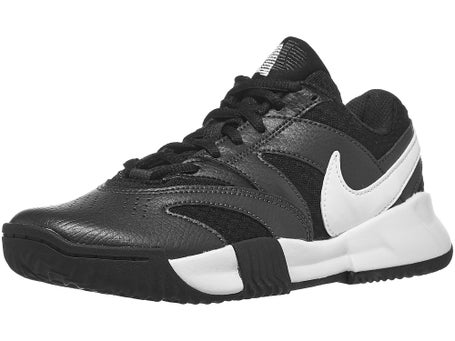 Chaussures Junior Nike Court Lite 4 Noir Blanc TERRE BATTUE
