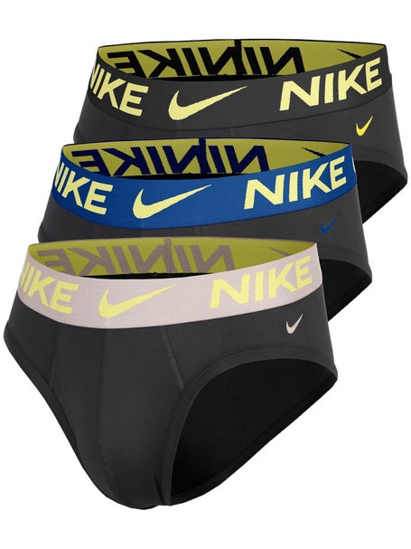 Nike Mens Essential Micro 3-Pack Brief - Grey