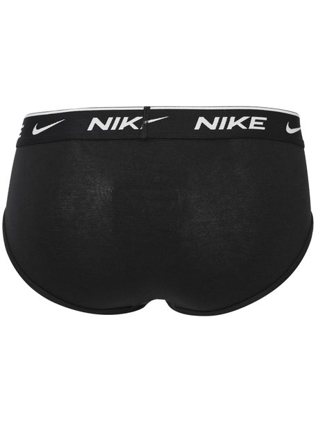 Buy Nike Men's Cotton Briefs (Pack Of 3) (Black_Xl) at