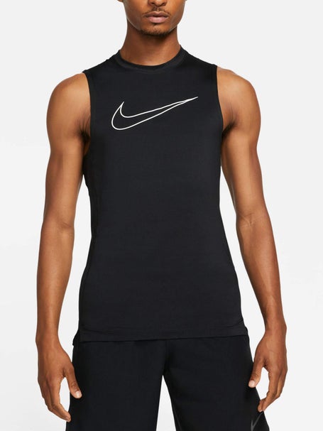 NIKE PRO COMPRESSION SLEEVELESS SHIRT BLACK