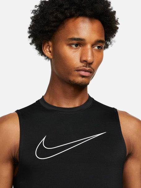 nike pro fitted sleeveless top