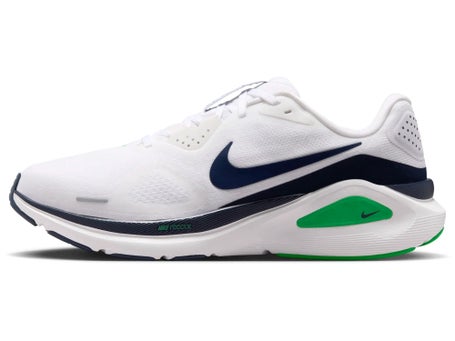 Nike Structure 26\Mens Shoes/White/Midnight Navy Green