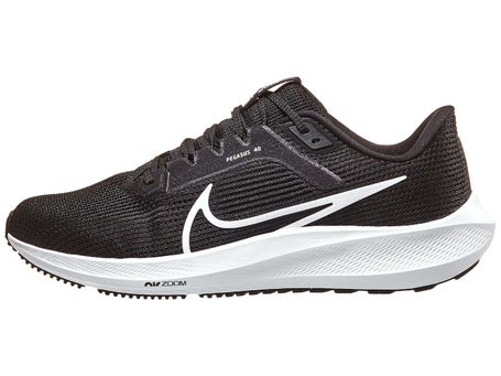 Nike Pegasus 40 Men's Shoes Black/White/Iron Grey - Running Warehouse ...